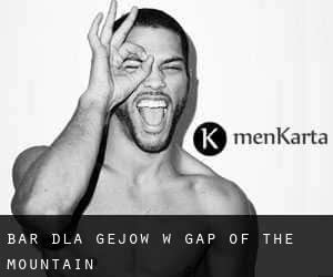 Bar dla gejów w Gap of the Mountain