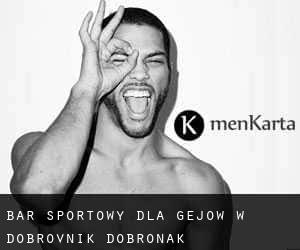 Bar sportowy dla gejów w Dobrovnik-Dobronak