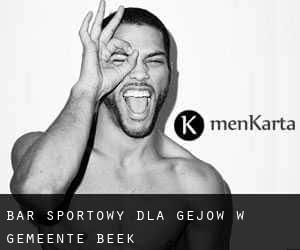 Bar sportowy dla gejów w Gemeente Beek