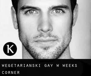 wegetariański Gay w Weeks Corner